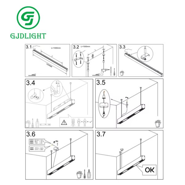LED Ceiling Light for Office
